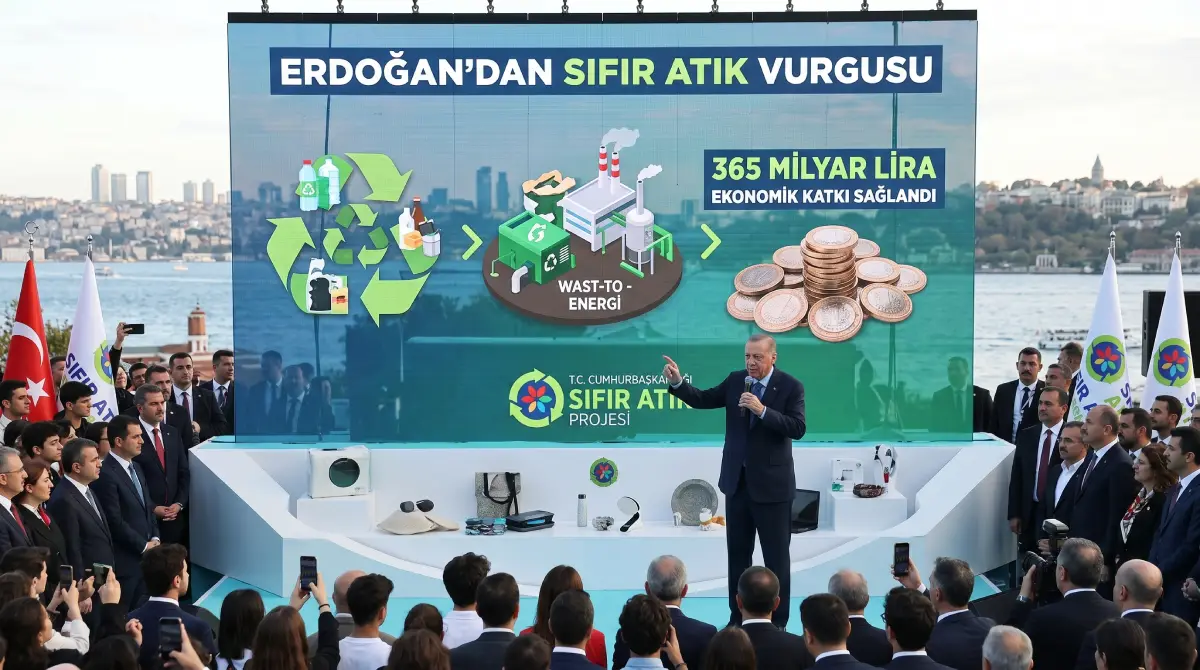 Erdoğan sıfır atık vurgusu